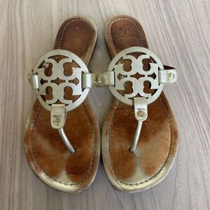 Tory Burch Gold Sandals
